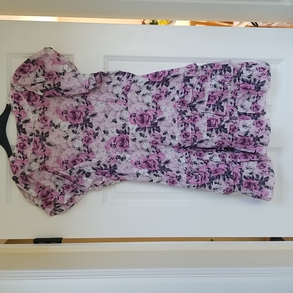 LOVESHACKFANCY Silk Blend Higgins Dress Sandy Pink Shores - Picture 5 of 14